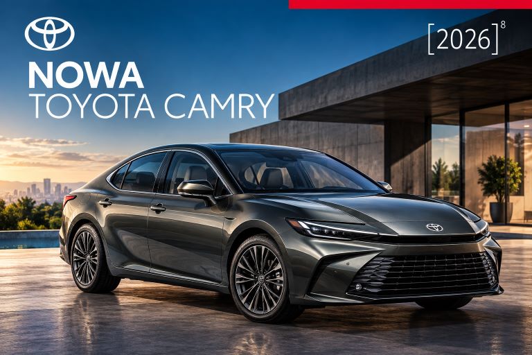 Nowa Toyota Camry 2026 – katalog producenta